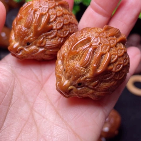 【闪购商品】手串/手链橄榄核35左右金币龙龟手球