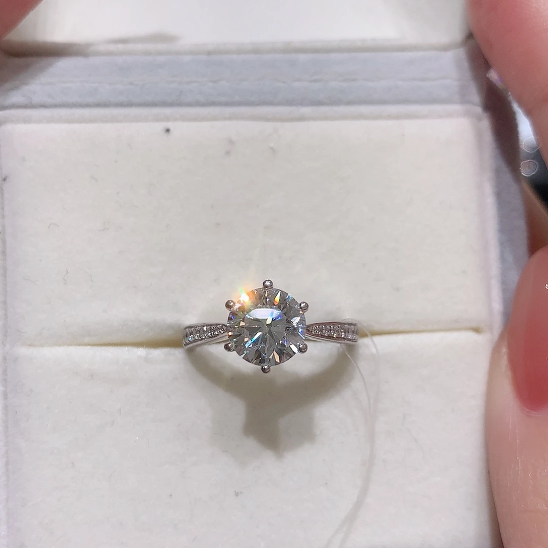 蓉***儿铂Pt950镶嵌实验室培育钻石17