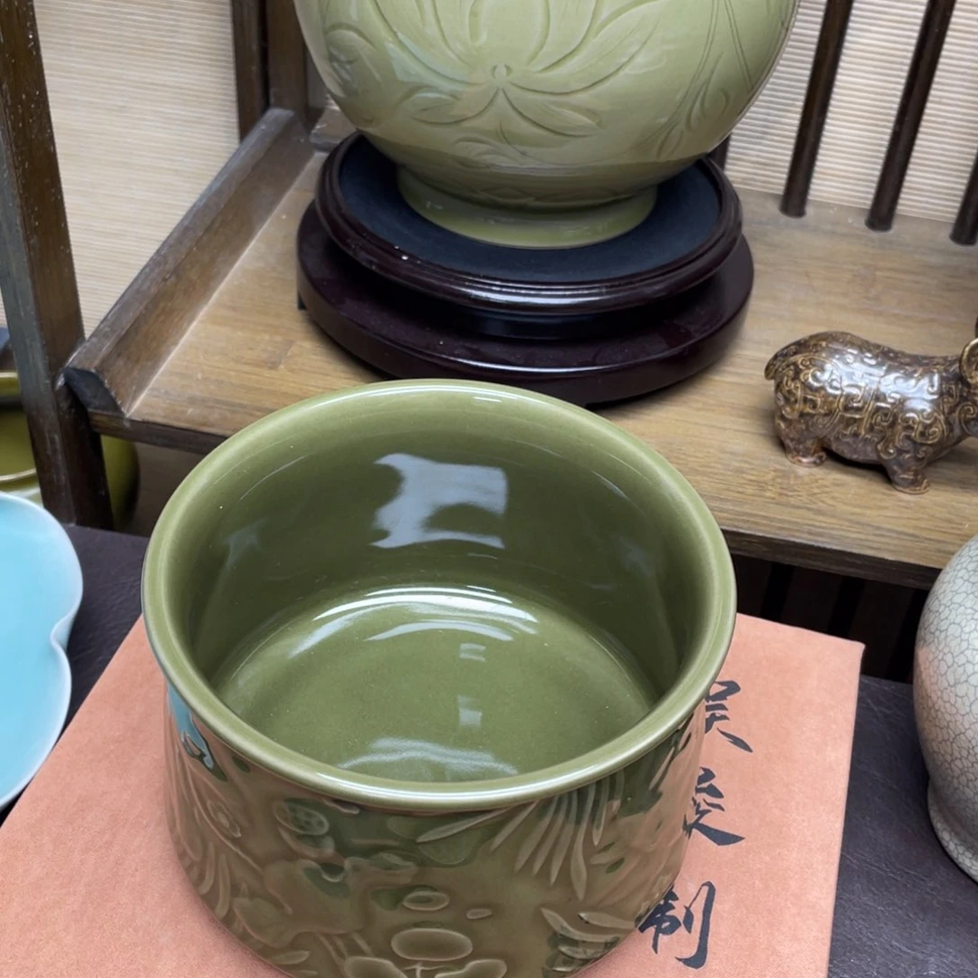 福利青瓷茶具杯子微瑕
