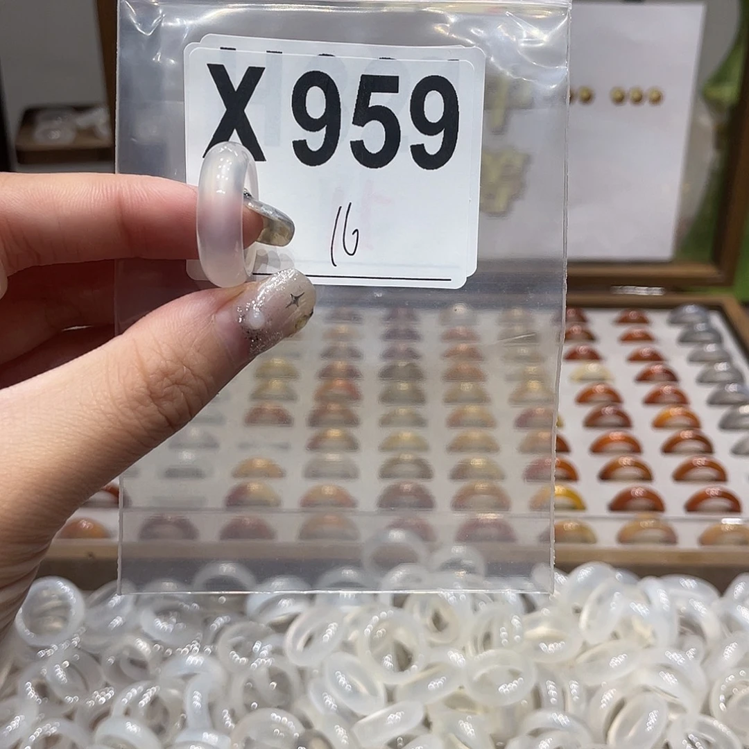 未镶嵌戒指玛瑙/玉髓959