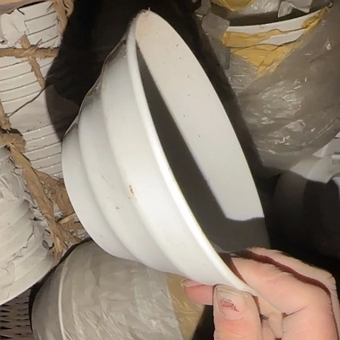 瓷片国营厂库存微瑕15厘米