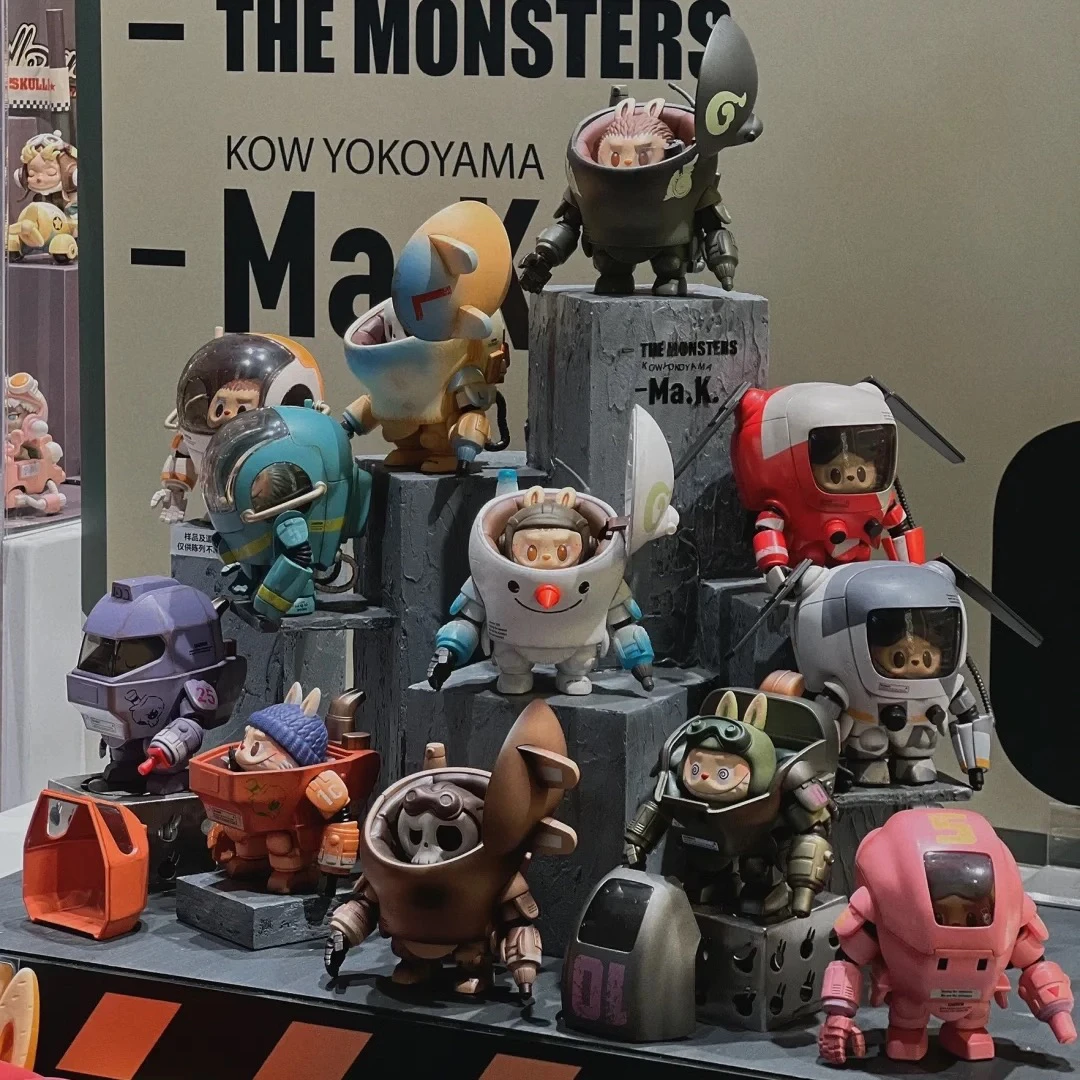 labubu横山宏 Ma.k. 系列明盒  拆盒确认款（默认微瑕）