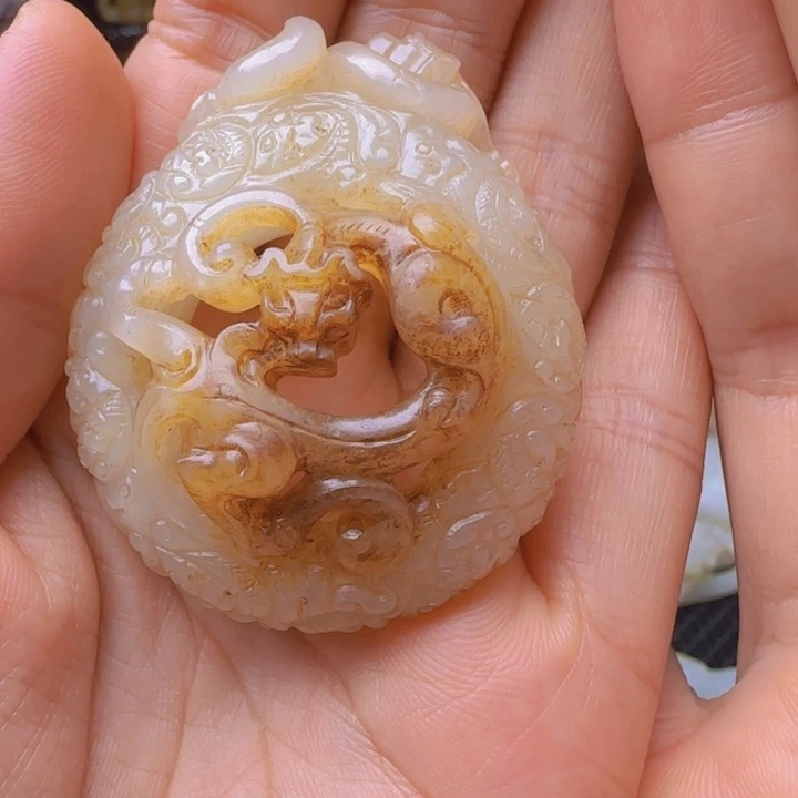 稚***虑和田玉（白玉）未镶嵌手链