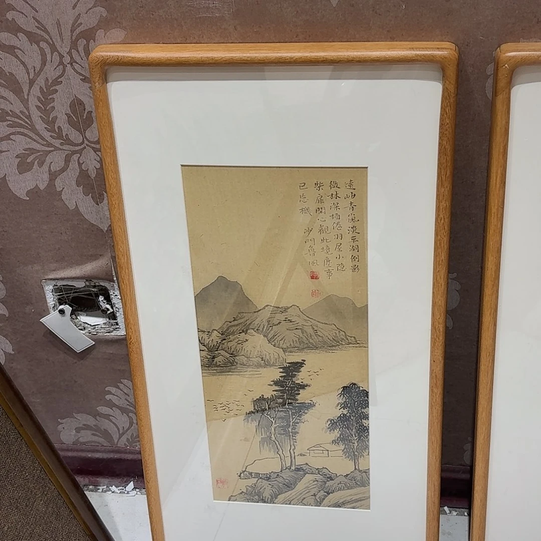 版画真人手绘作品