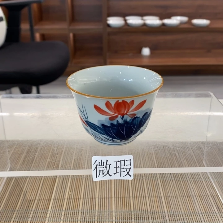 釉下老陶泥手工绘制