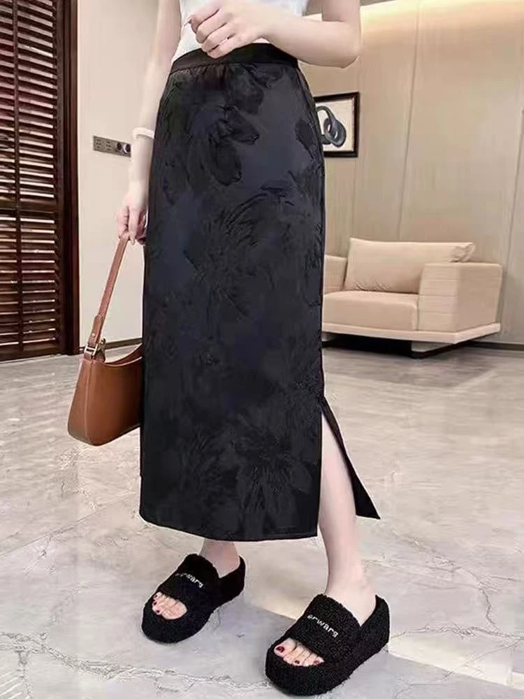 【南油钱多多严选】提花半裙