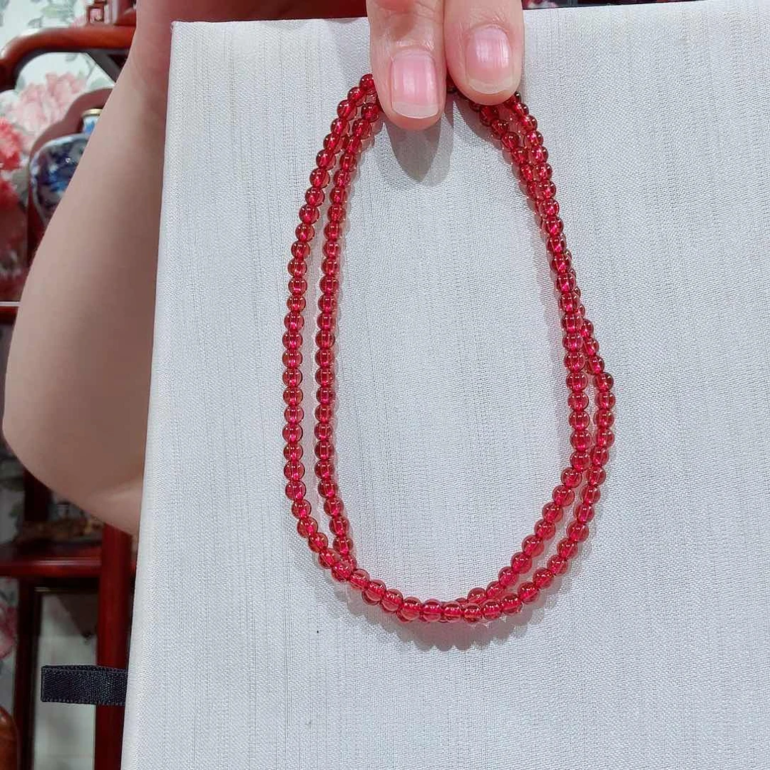 手串未镶嵌石榴石手串