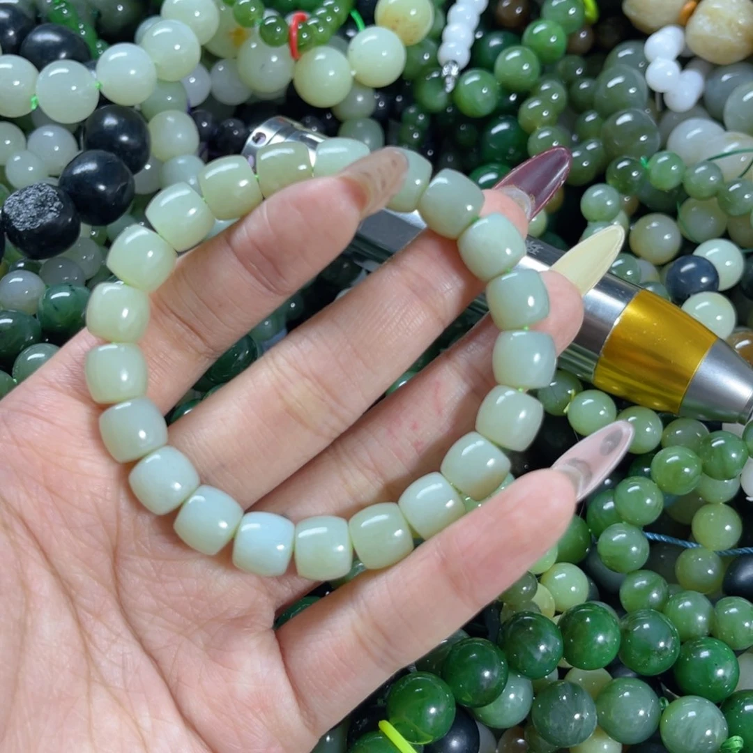 和田玉手链未镶嵌