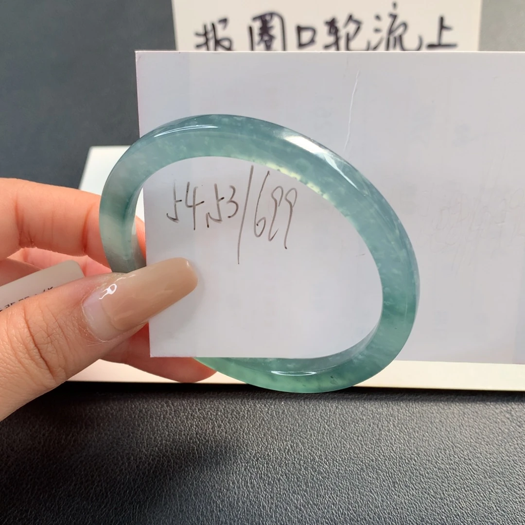 翡翠未镶嵌手镯天然翡翠