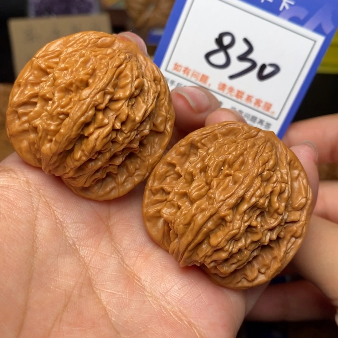 把件文玩核桃42虎头830