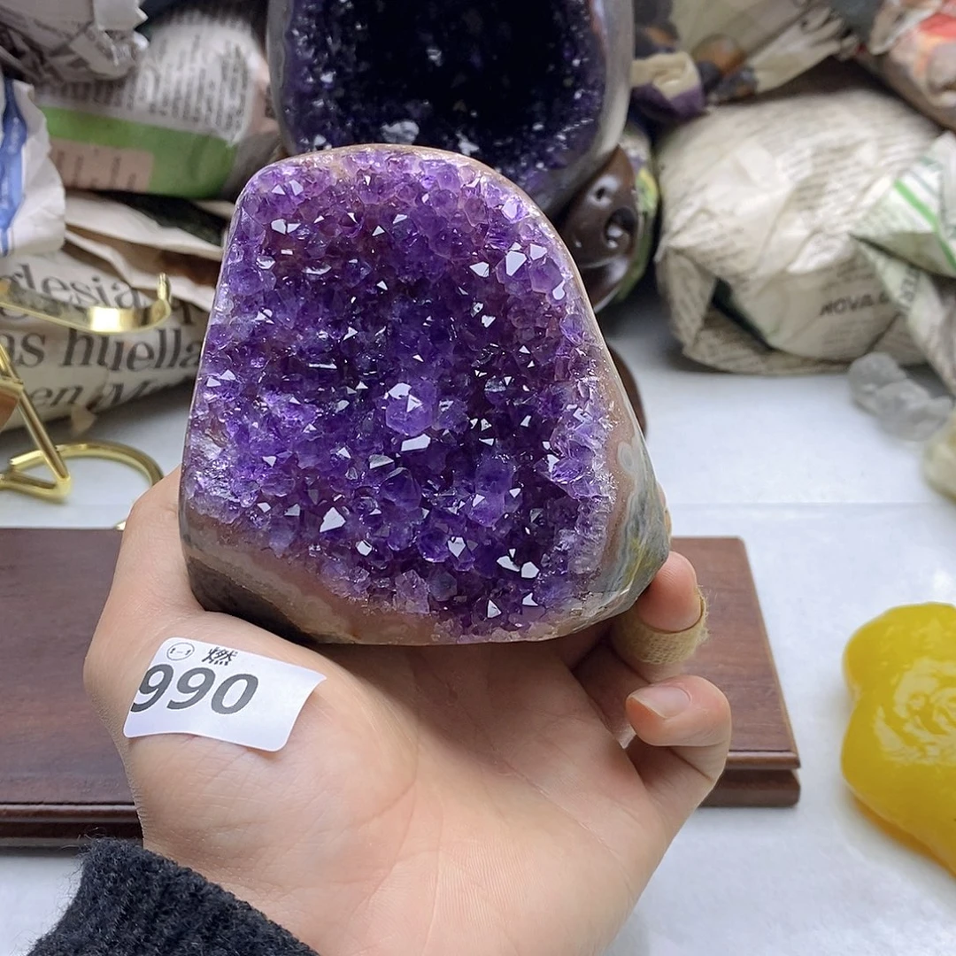紫晶大型摆件（非配饰）未镶嵌