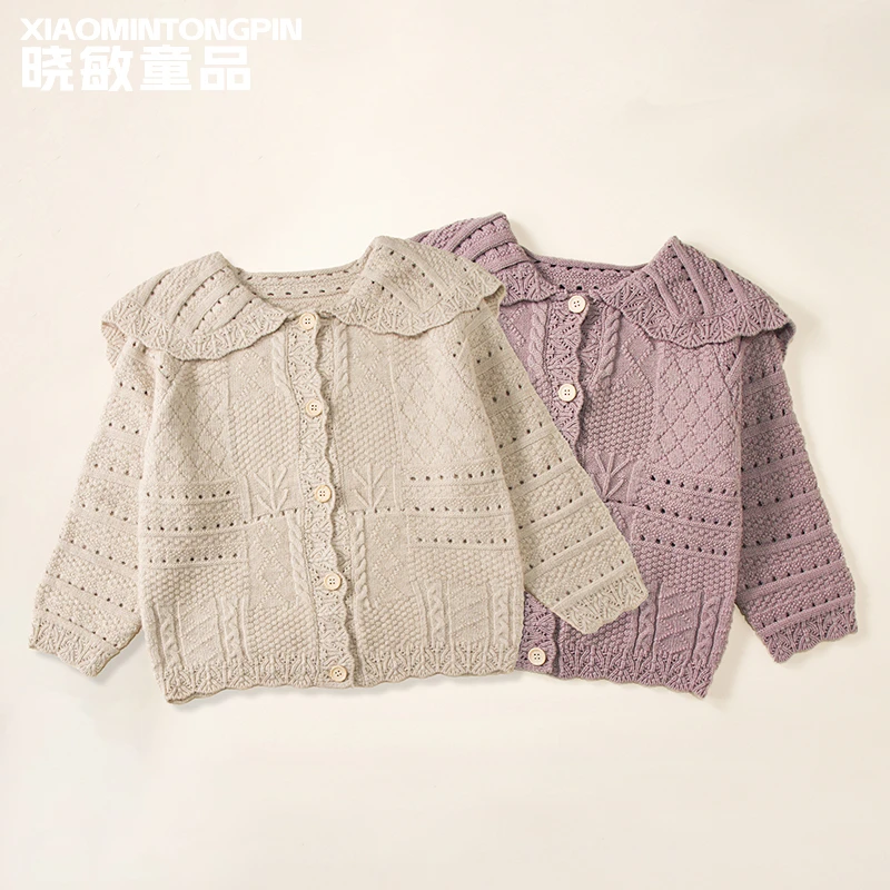 翻领开衫毛衣TZ0041