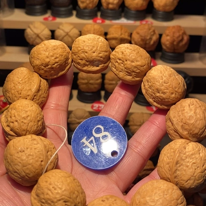 木质类蛇皮球手串28尺寸