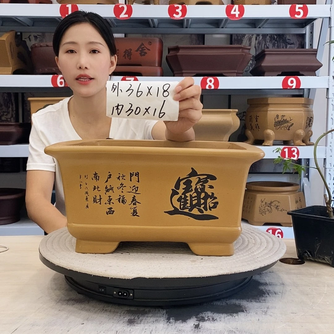 紫砂花盆紫砂花盆