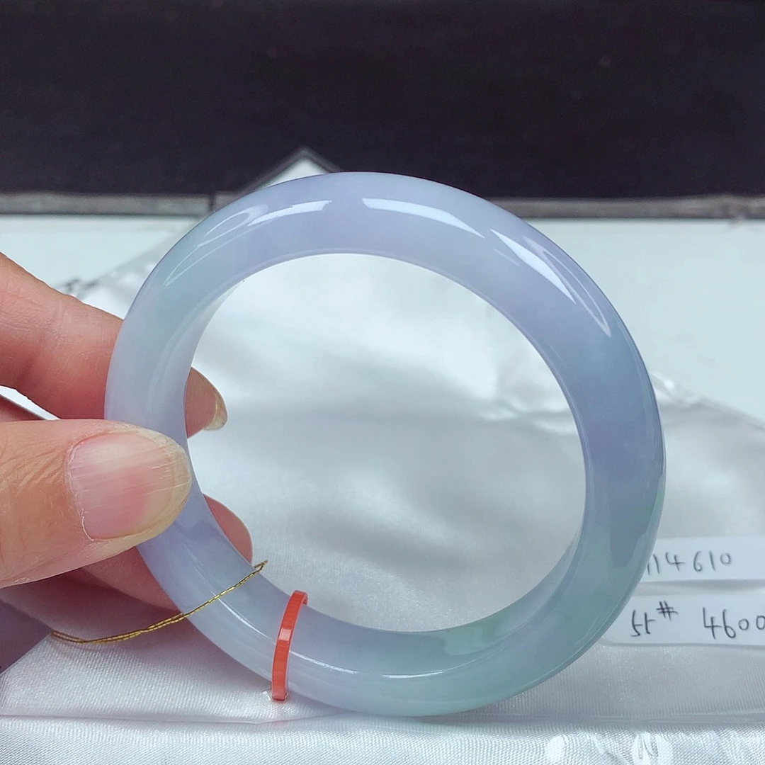 未镶嵌手镯翡翠55圈4610