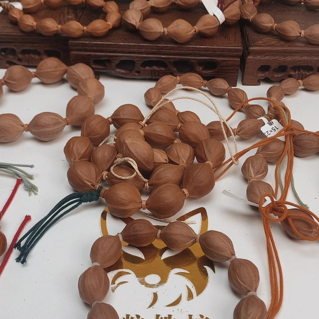 甘***万橄榄核手串/手链梅林铁核20×27三颗