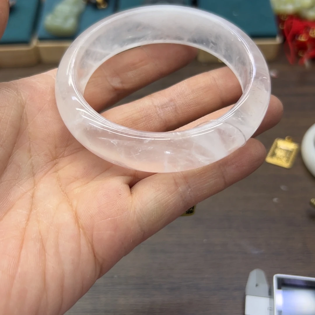 未镶嵌手镯水晶61.6圈围1212
