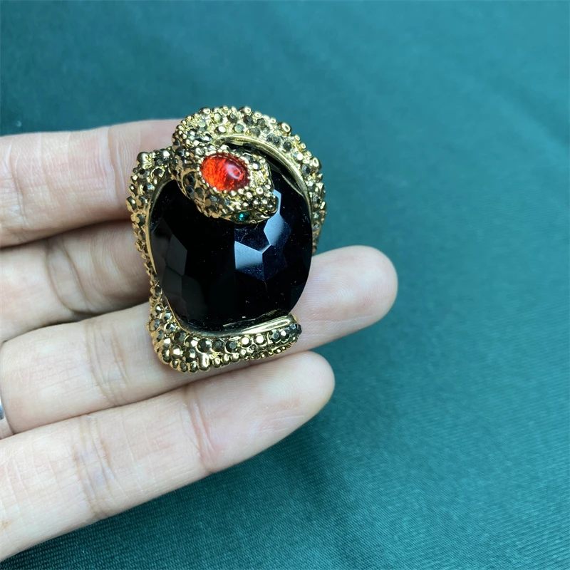 合金戒指 BW90密镶灵蛇戒指2-3【2070205-025】