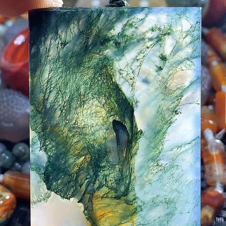 玛瑙/玉髓未镶嵌颈饰