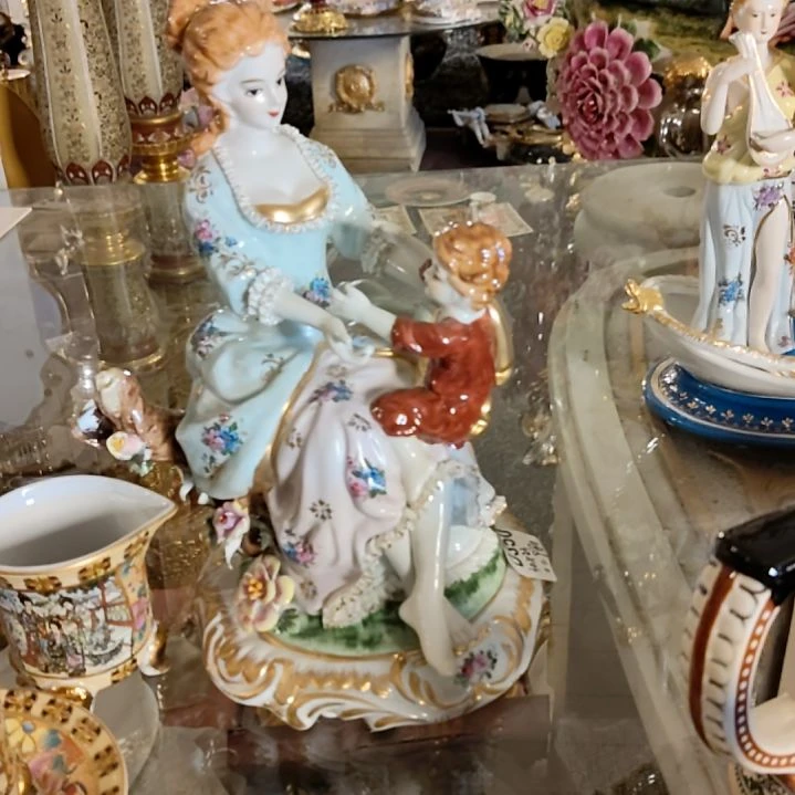 陶瓷老货库存瓷偶人物