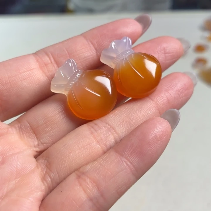 玛瑙/玉髓未镶嵌吊坠(不含链)
