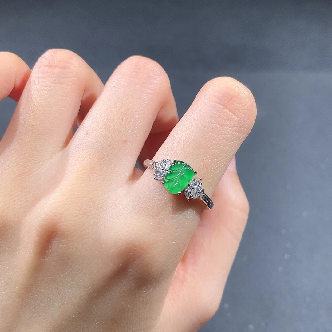 未镶嵌戒指翡翠翡翠