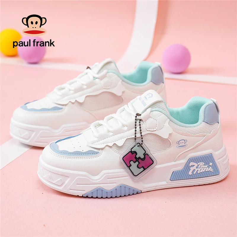 【清仓】大嘴猴女鞋透气小白鞋夏季新款百搭休闲板鞋厚底显高运动潮