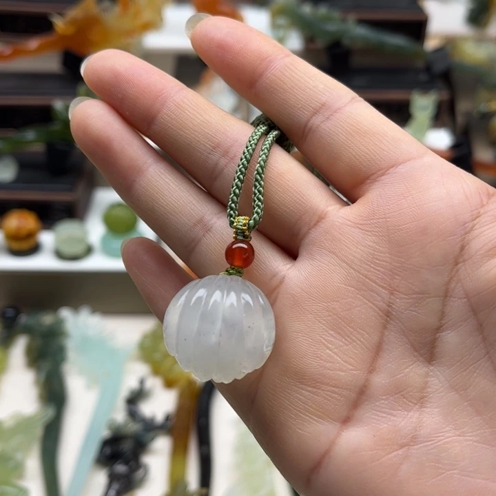 蛇纹石玉未镶嵌岫玉发簪