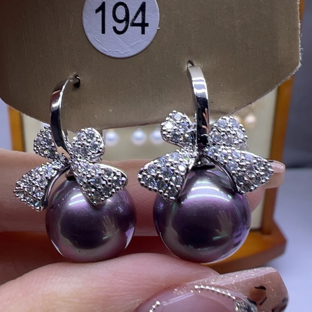 未镶嵌淡水珍珠耳饰