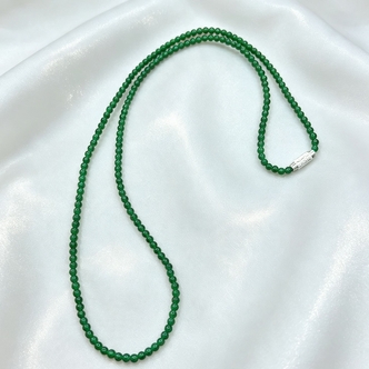 【老三珠宝】翡翠女神链H442004【多样性发其一】约3mm