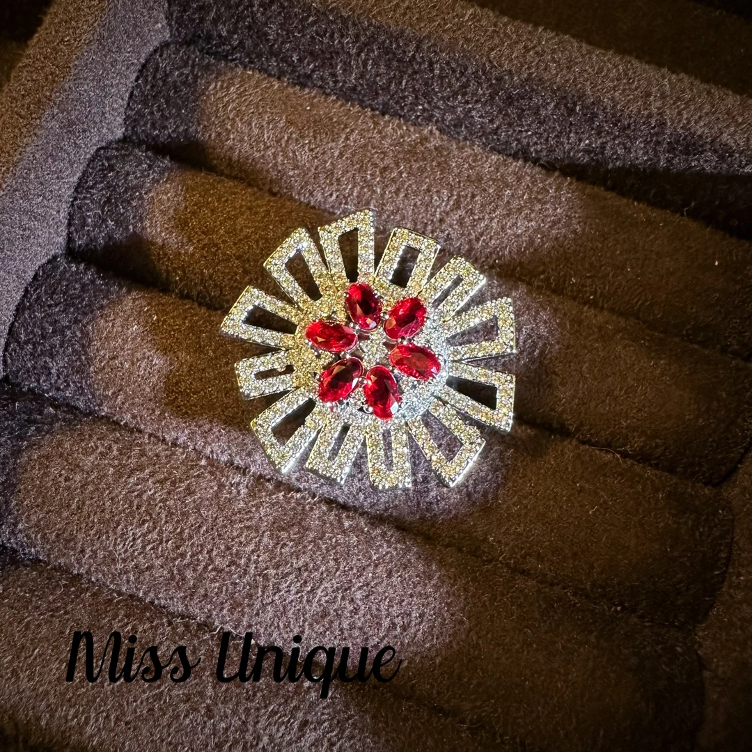 C3396红色彗星戒指