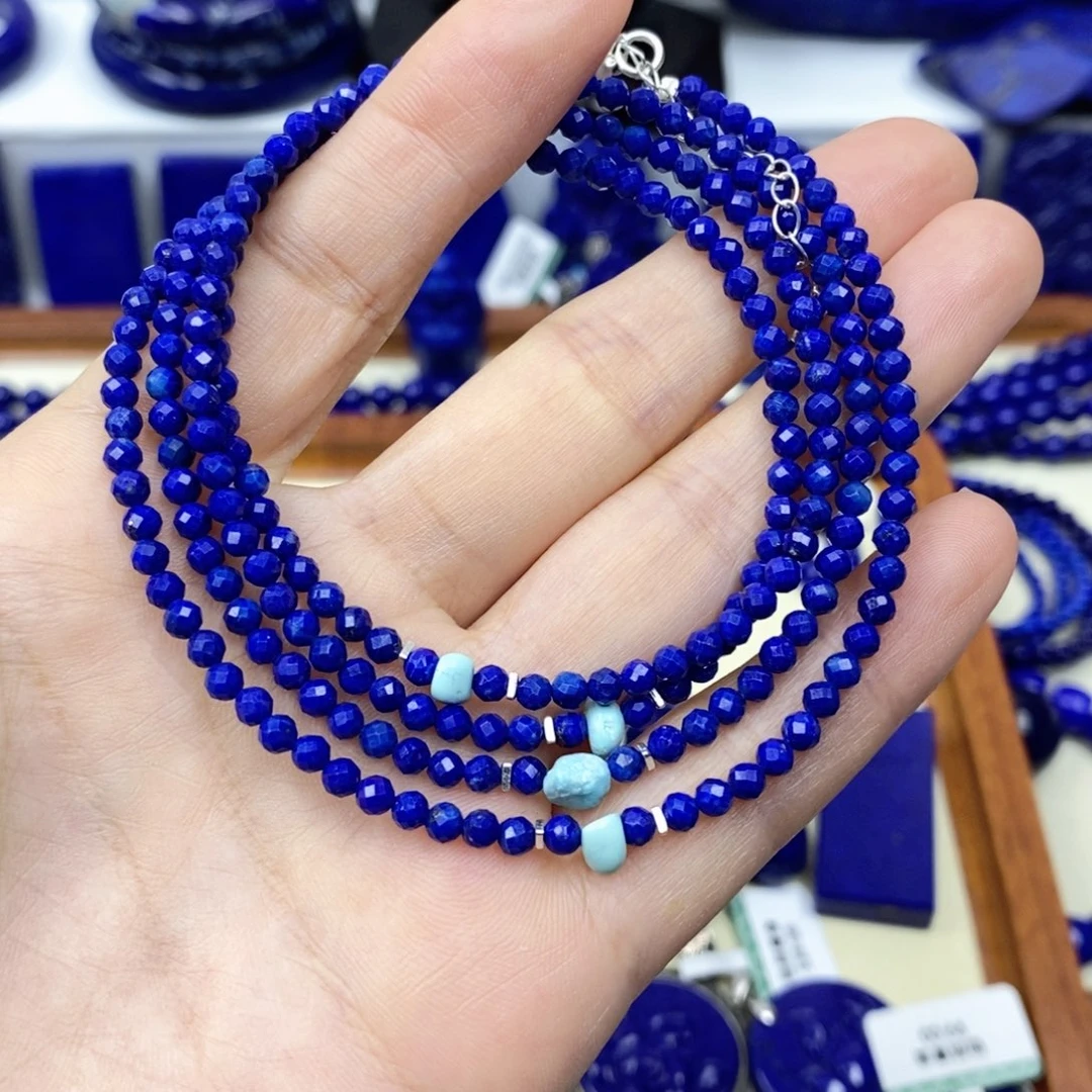 青金石颈饰未镶嵌