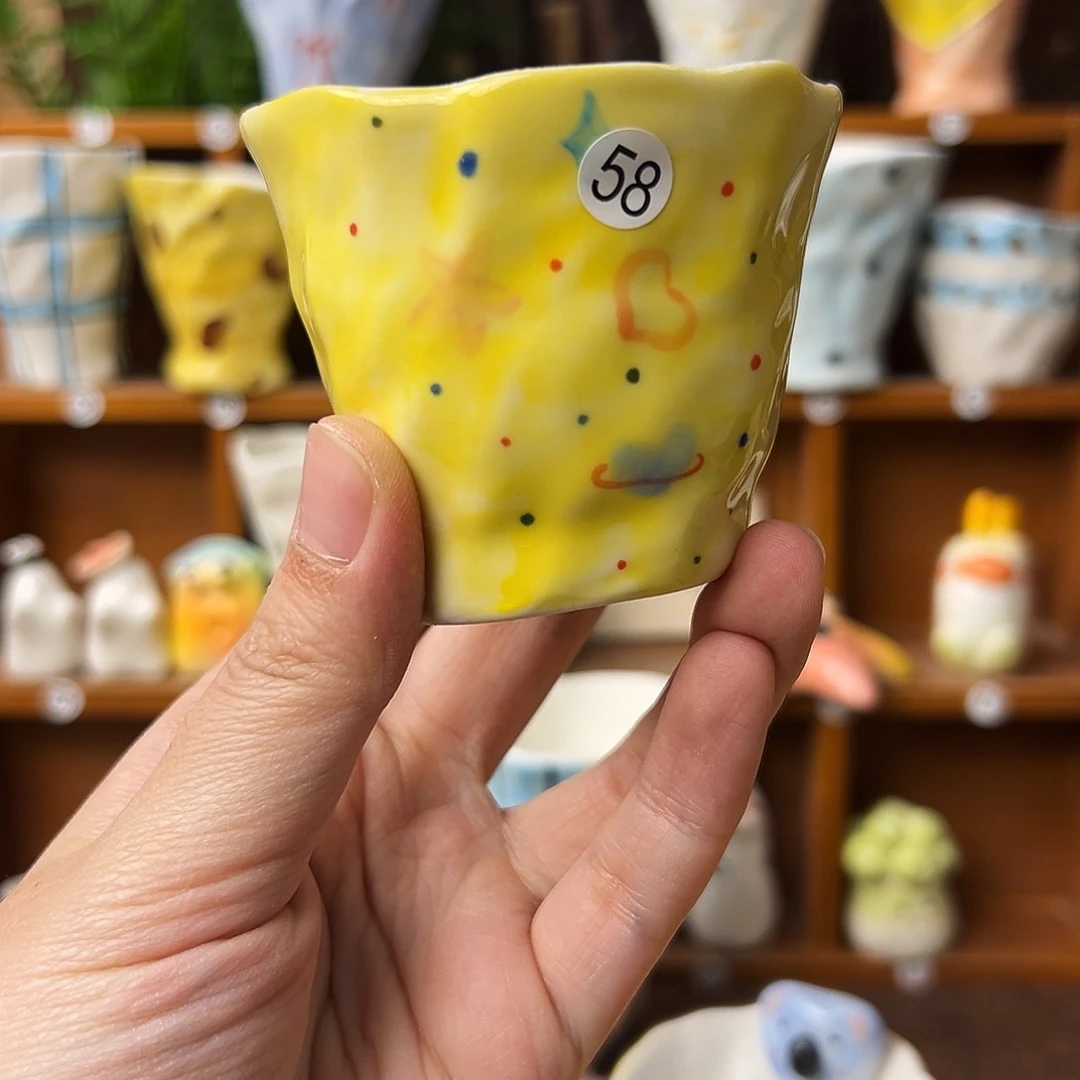 摆件手工陶瓷摆件默认微瑕58