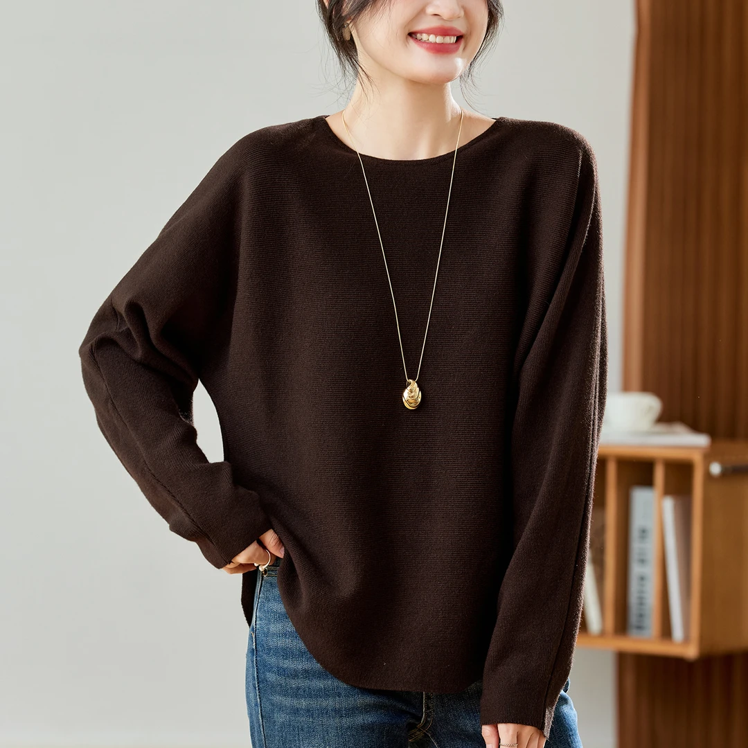 女士高级感毛衣2025新款秋冬内搭上衣大码胖mm显瘦藏肉洋气打底衫