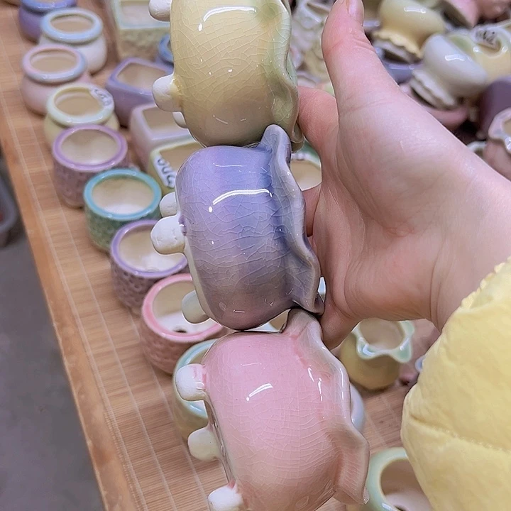 红陶陶瓷花盆单场凑满12包邮