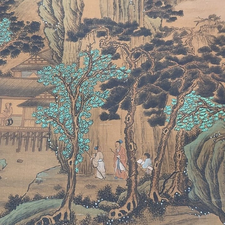 优**画山水图，山水图挂画