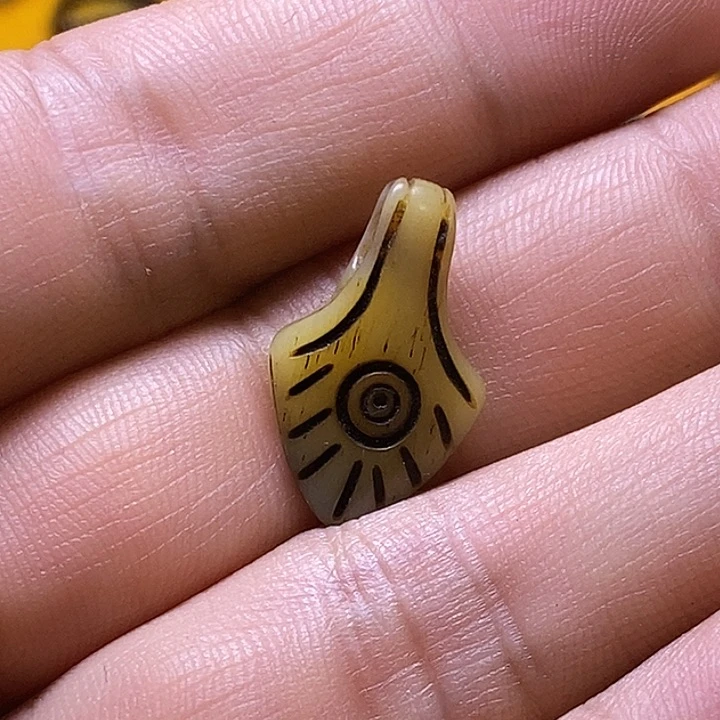 牛骨吊坠骨制卡子骨制卡子