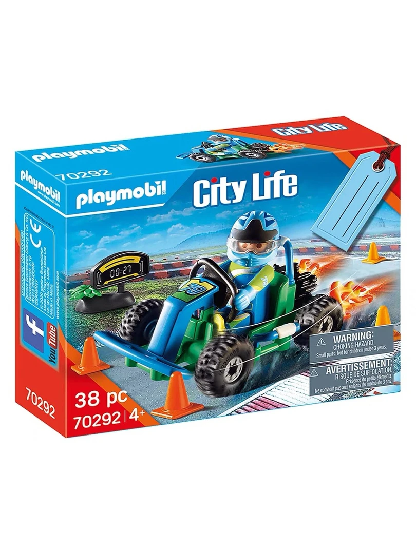 摩比世界 70292 卡丁车礼物套装