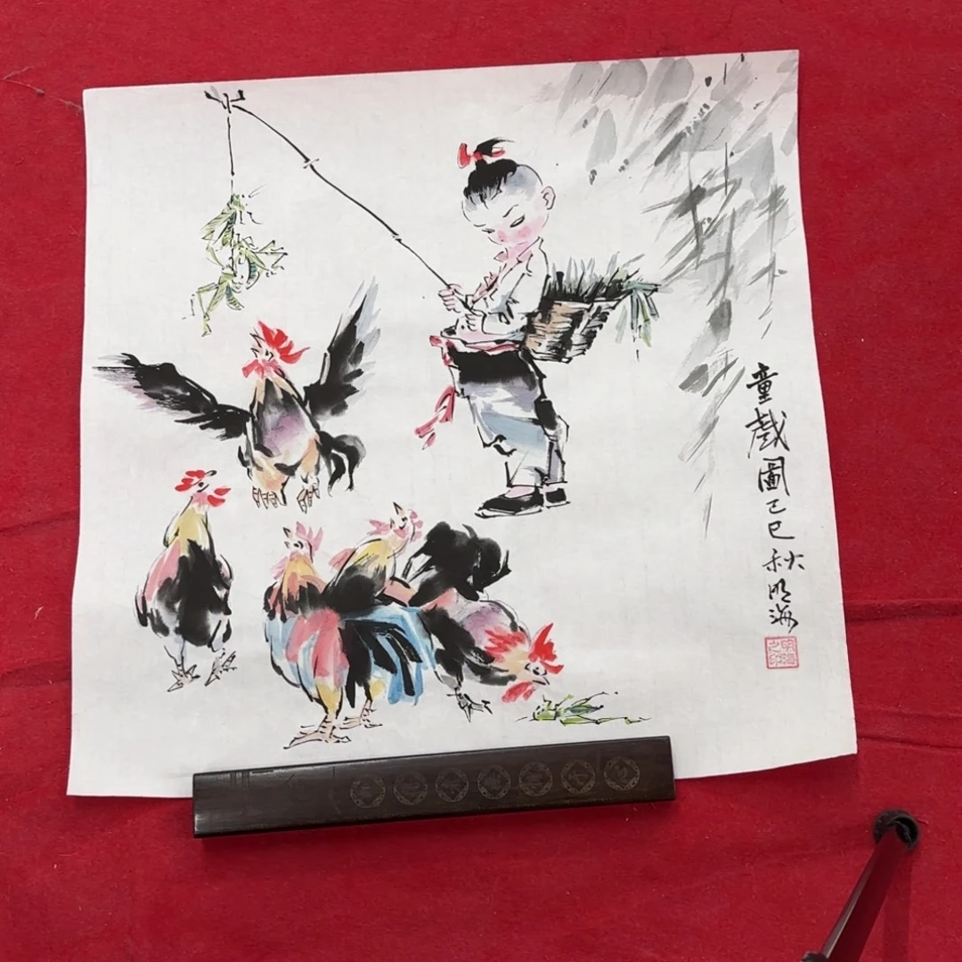 国画花鸟等多种鸟类的