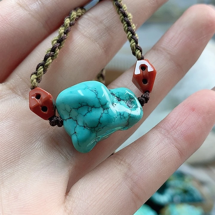 绿松石珠宝奇石未镶嵌