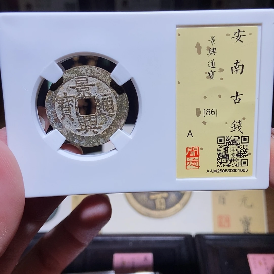 铜涂*泉永通文化 安南 景兴通宝山西1003L
