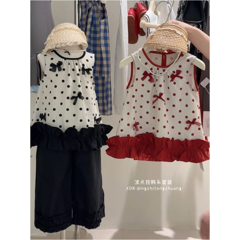 【波点套装】25064