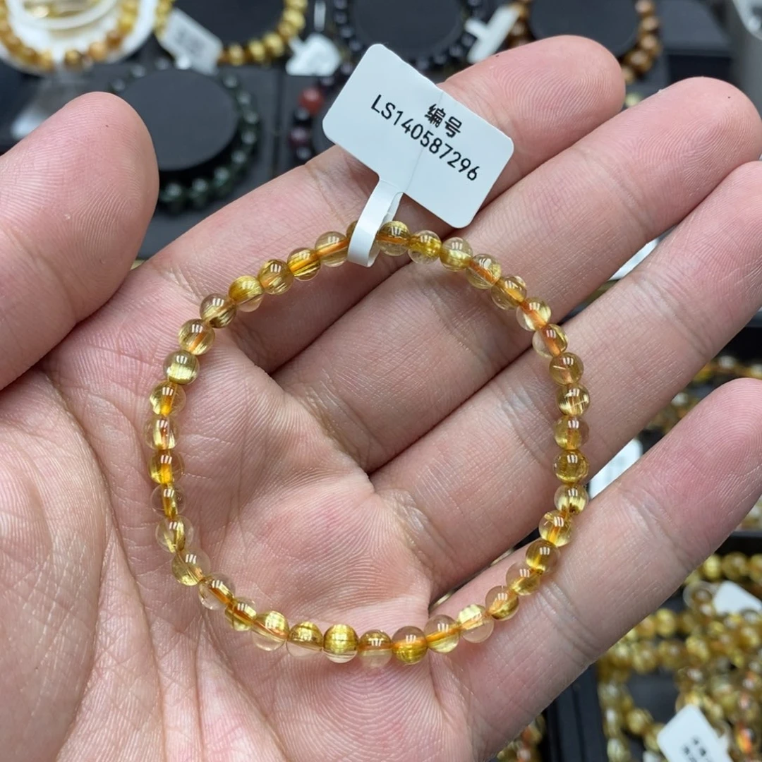 发晶手串未镶嵌卓慕水晶ls140587296