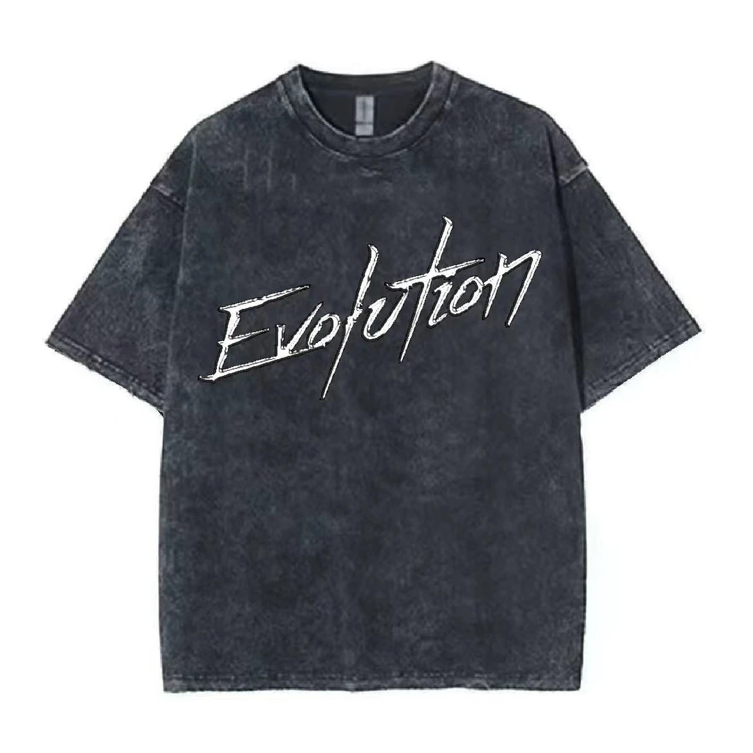 【数码不发光】2025谢霆锋Evolutio进化演唱会纯棉280克重磅水洗T恤