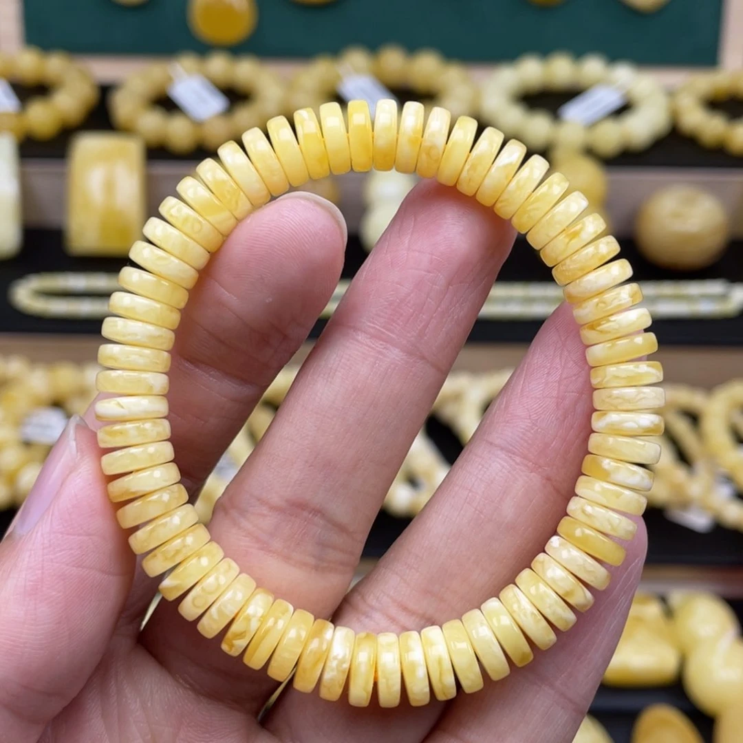 琥珀裸石未镶嵌琥珀蜜蜡