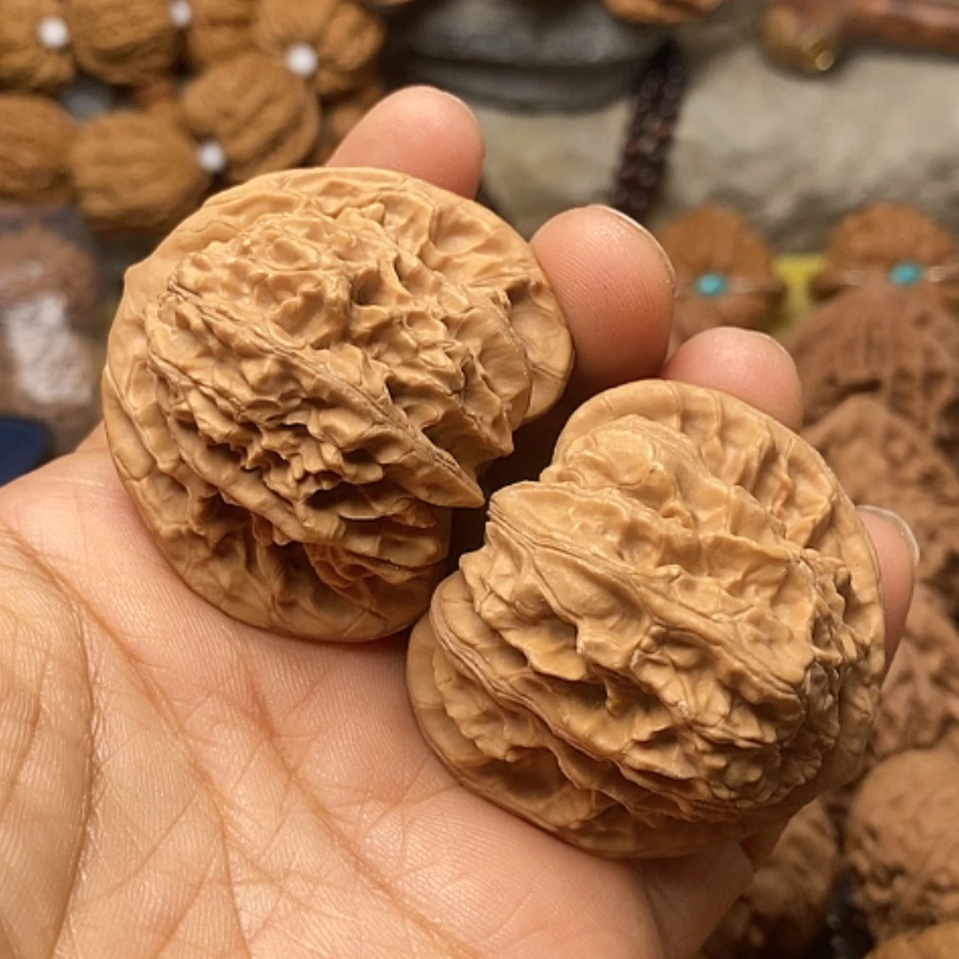 【闪购商品】把件文玩核桃霞云岭45