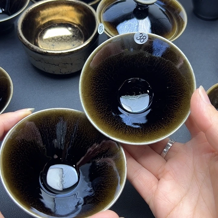 茶盏建窑建盏主人杯