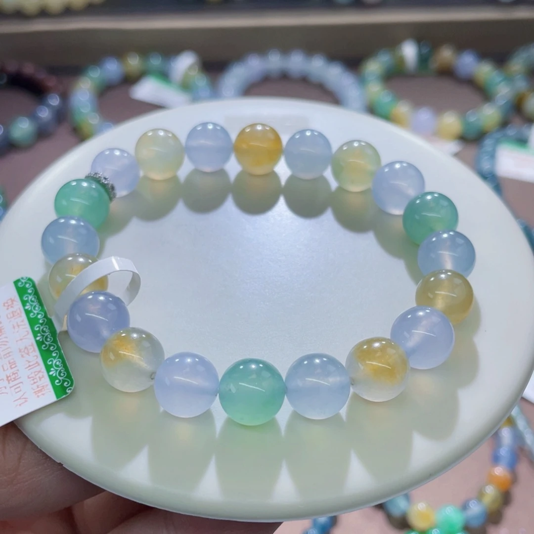 未镶嵌手链翡翠高冰花仙子