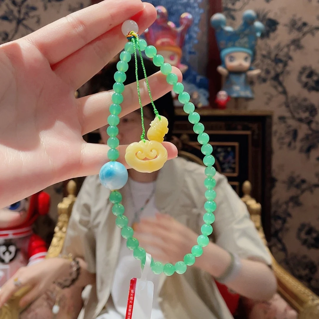 未镶嵌石英质玉车挂2号