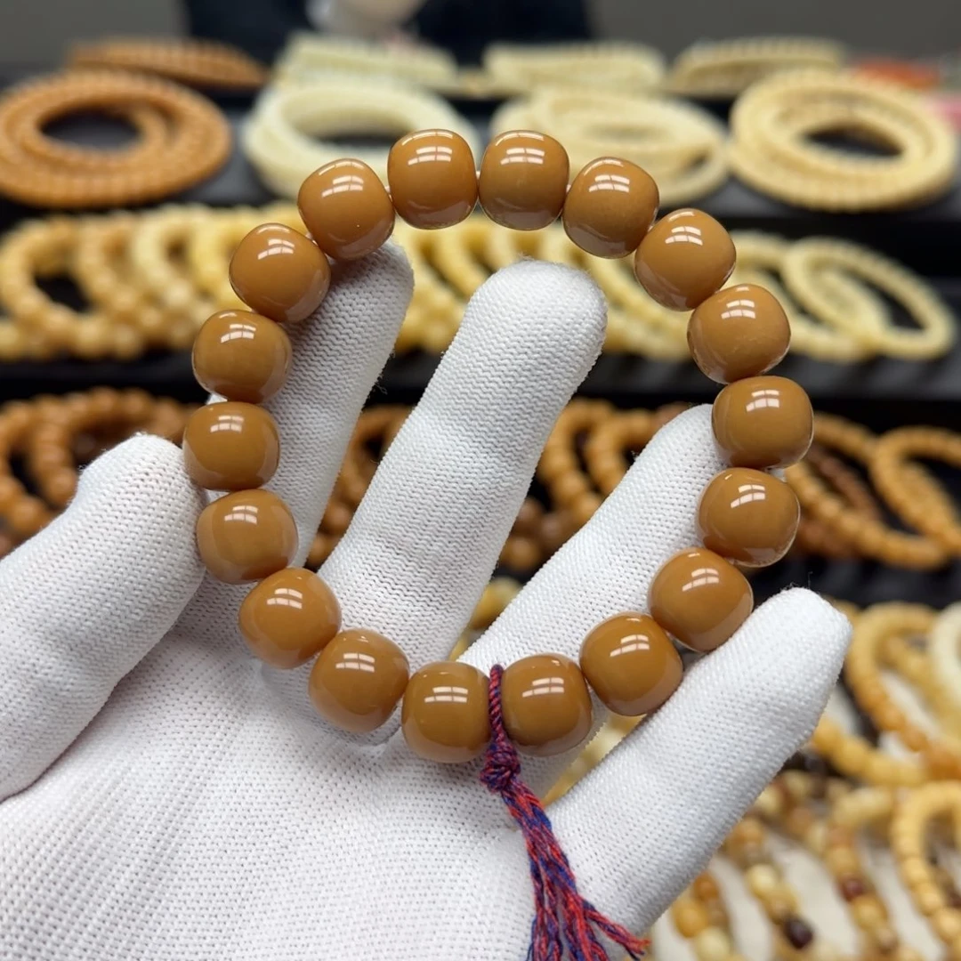手串菩提根/象牙果12×13 11年 微瑕